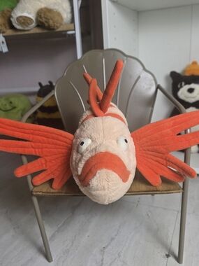 Jellycat Lois Lionfish Plush Retired NWT Stuffed Animal Rare